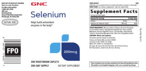 Selenium 200 mcg