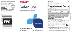 Selenium 100 mcg