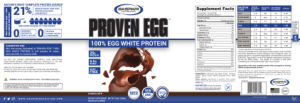 Proven Egg 100% Egg White Protein Chocol