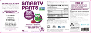 Kids Prebiotic and Probiotic Immunity Fo