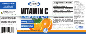 Vitamin C 750 mg