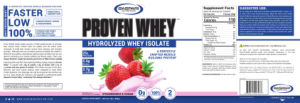 Proven Whey Straberries & Cream