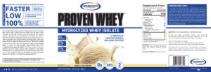 Proven Whey Vanilla Ice Cream
