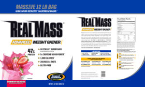 Real Mass Strawberry Milkshake