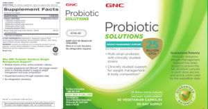 Probiotic Solutions Weight Management Su