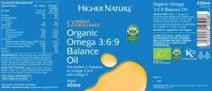 Organic Omega 3:6:9 Balance Oil