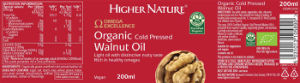 Organic Cold Pressed Walnut Oil