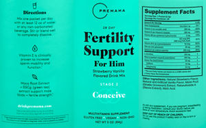 Fertility Support for Him Strawberry Van