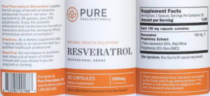 Resveratrol 100 mg
