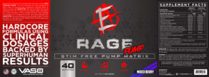 Rage Pump Mixed Berry