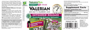 Valerian 600 mg Extended Release