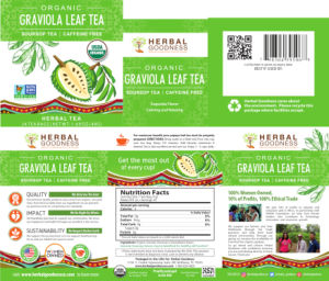 Organic Graviola Leaf Tea