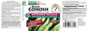 Black Cohosh 200 mg Extended Release