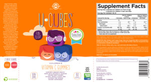 U-Cubes Children's Vitamin C Gummies