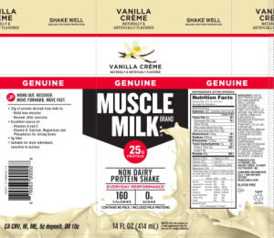 Muscle Milk Genuine Vanilla Creme
