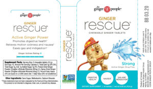 Ginger Rescue Chewable Ginger Tablets St