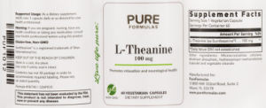 L-Theanine 100 mg