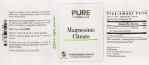 Magnesium Citrate