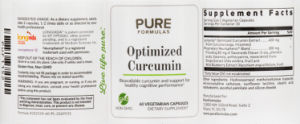 Optimized Curcumin