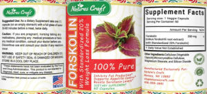 100% Pure Forskolin
