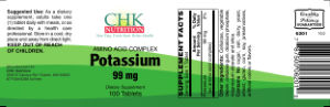 Potassium 99 mg