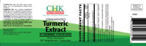 Standardized Turmeric Extract