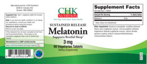 Melatonin 3 mg