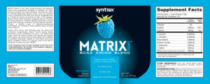 Matrix Amino Blue Raspberry