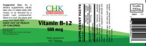 Vitamin B-12 500 mcg