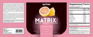 Matrix Amino Pink Lemonade