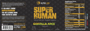 Superhuman Godzilla Juice Candy Apple