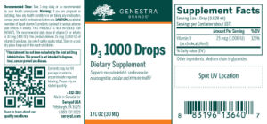 D3 1000 Drops