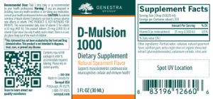 D-Mulsion 1000 Natural Spearmint Flavor