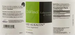 Label for Kre-Alkalyn