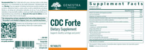Label for CDC Forte