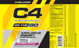 C4 Original On The Go Strawberry Lemonad