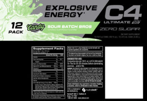 C4 Ultimate On The Go Orange Sour Batch 