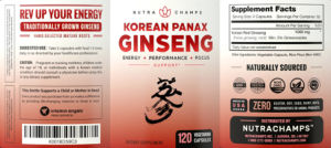 Korean Panax Ginseng