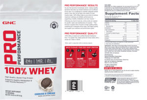 100% Whey Cookies & Cream
