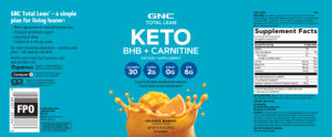 Keto BHB + Carnitine Orange Mango