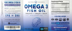 Omega 3 Fish Oil 3,600 mg Natural Lemon 