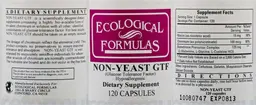 Label for Non-Yeast GTF (Glucose Tolerance Factor)