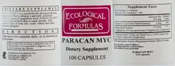 Label for Paracan MYC