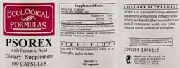 Label for Psorex With Fumaric Acid