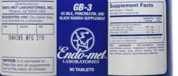 Label for GB-3