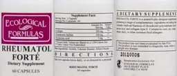 Label for Rheumatol Forte