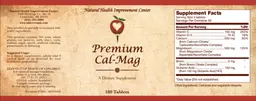 Label for Premium Cal-Mag