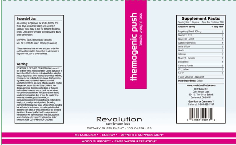 Revolution Thermogenic Push