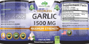 Garlic 1500 mg Maximum Strength