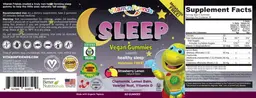 Label for Sleep Strawberry Lemon